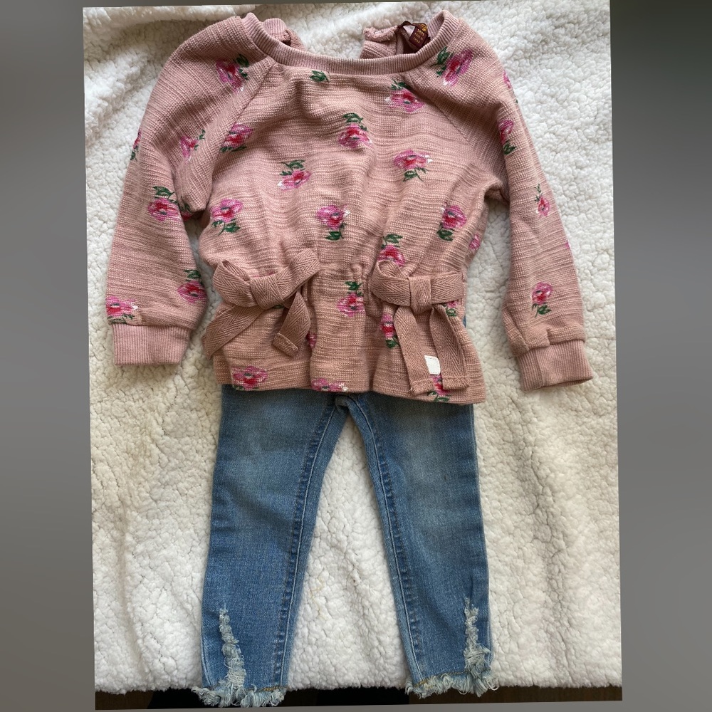 18 month Sweater and Jean set
